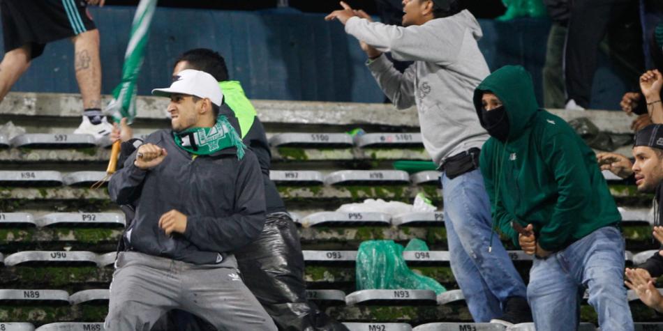 Desmanes Nacional vs Junior