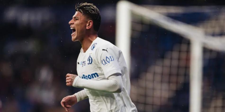 Jorge Carrascal en Dinamo Moscú
