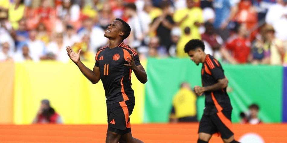 Jhon Arias y Luis Díaz en Selección Colombia