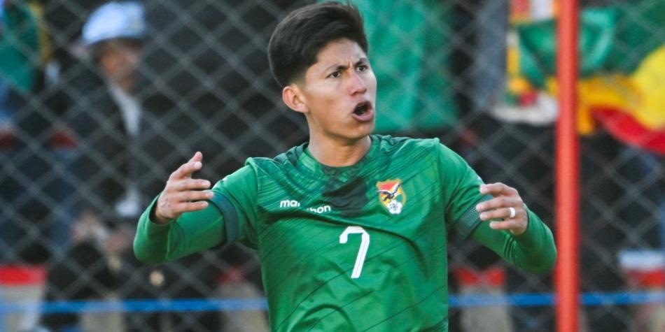 Miguel Terceros en Bolivia vs Colombia