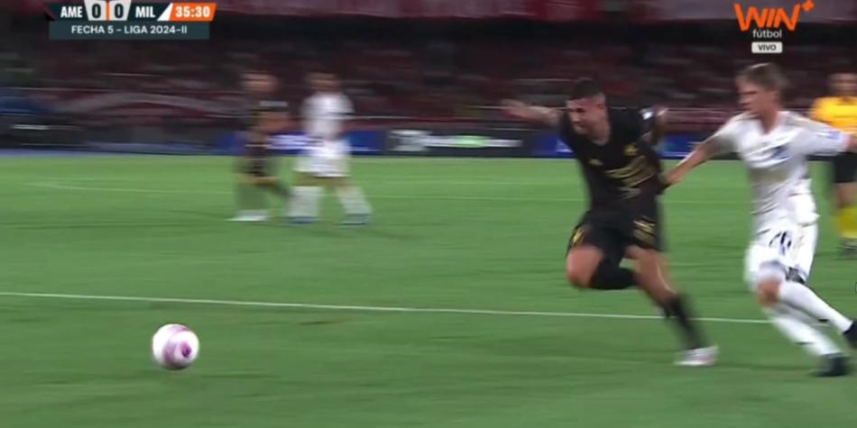 Polémica en América vs. Millonarios