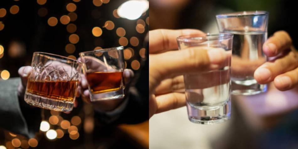 Whisky y aguardiente