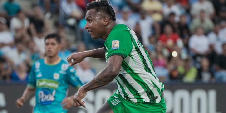 Alfredo Morelos en Jaguares vs Nacional por Copa BetPlay