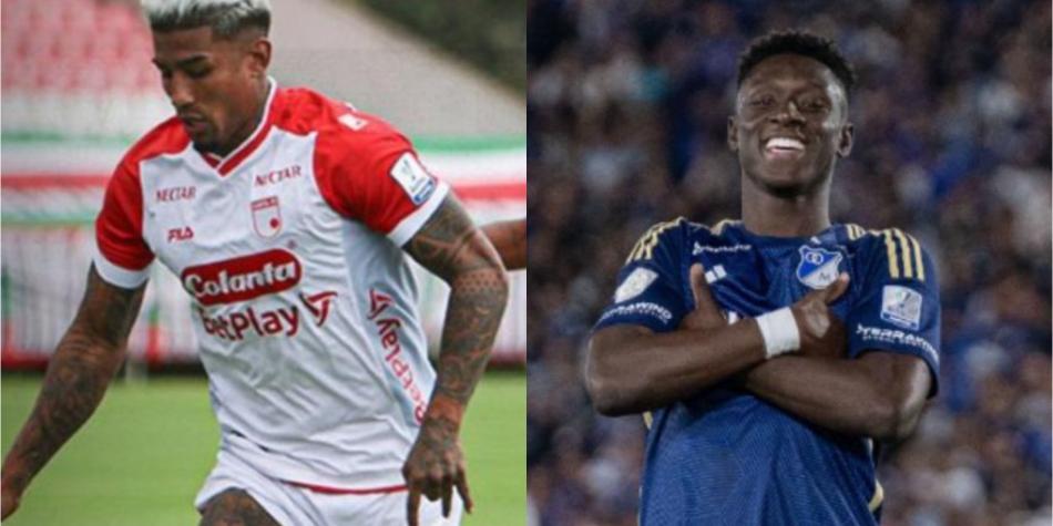 Santiago Mosquera y Jhon Emerson Córdoba