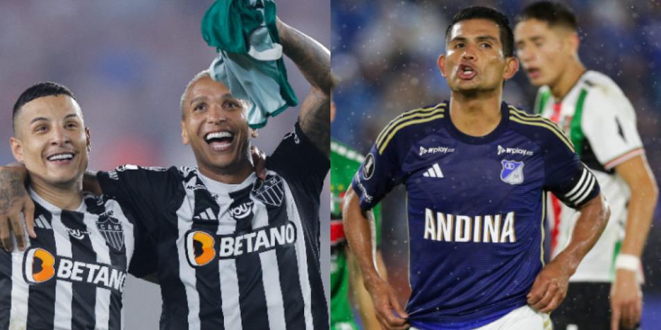 Atlético Mineiro y Millonarios en Copa Libertadores 2024