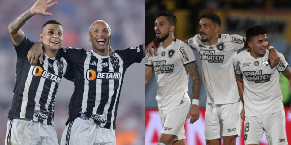 Atlético Mineiro y Botafogo, finalistas de Copa Libertadores 2024