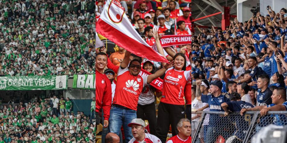 Hinchas del fútbol colombiano