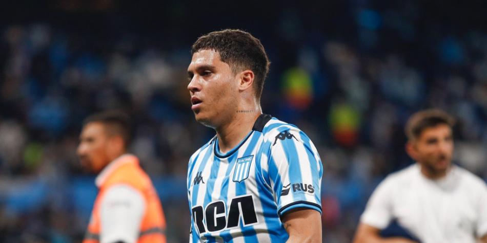 Juanfer Quintero en Racing