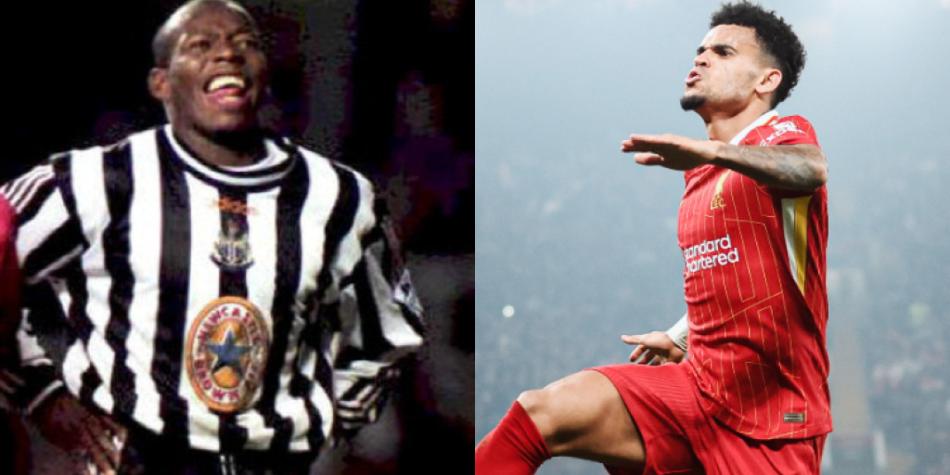 Faustino Asprilla y Luis Díaz