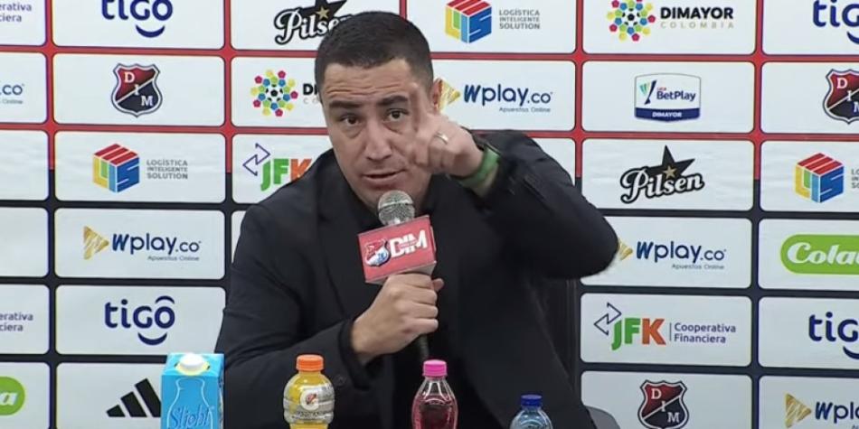 Efraín Juárez, entrenador de Atlético Nacional