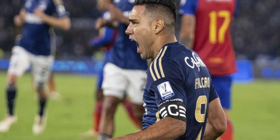 Falcao García en Millonarios vs Pasto | Liga II-2024