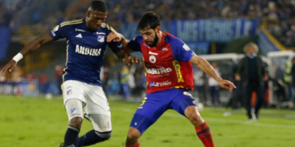 Millonarios vs Pasto en Liga BetPlay II-2024