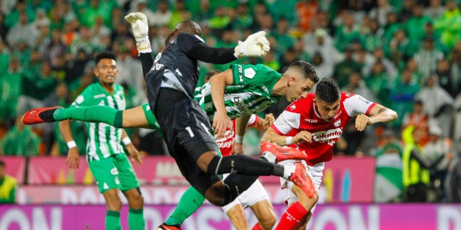 Atlético Nacional vs Santa Fe: Liga BetPlay II-2024