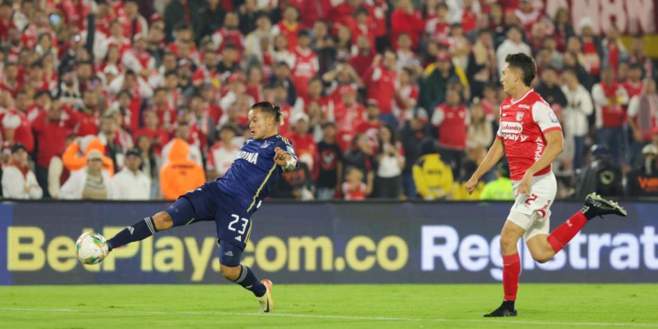 Santa Fe vs Millonarios en Liga BetPlay II-2024