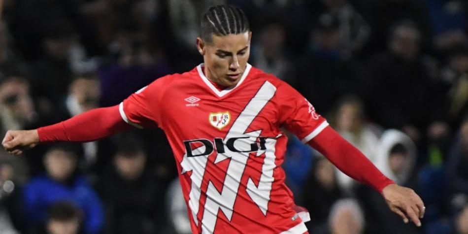 James Rodríguez en Rayo Vallecano