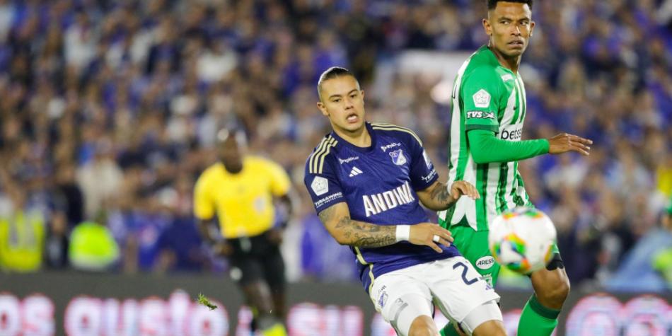 Millonarios vs Atlético Nacional en Liga II-2024