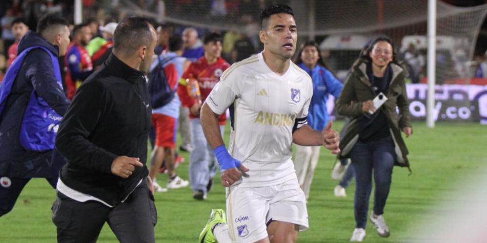 Falcao García en Pasto vs Millonarios | Liga II-2024