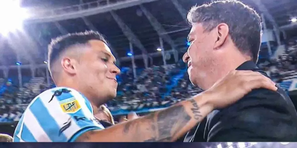 Juanfer Quintero y Marcelo Gallardo