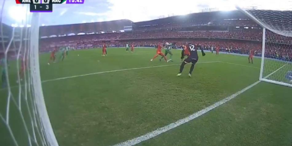 Jugada polémica en final de Copa BetPlay 2024