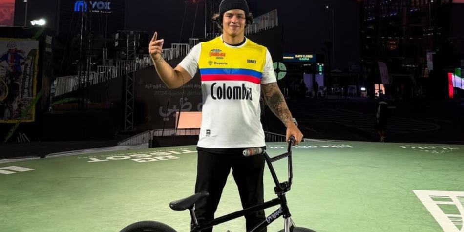 Juan Niebles, competidor colombiano