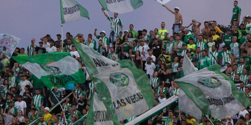 Hinchada de Atlético Nacional