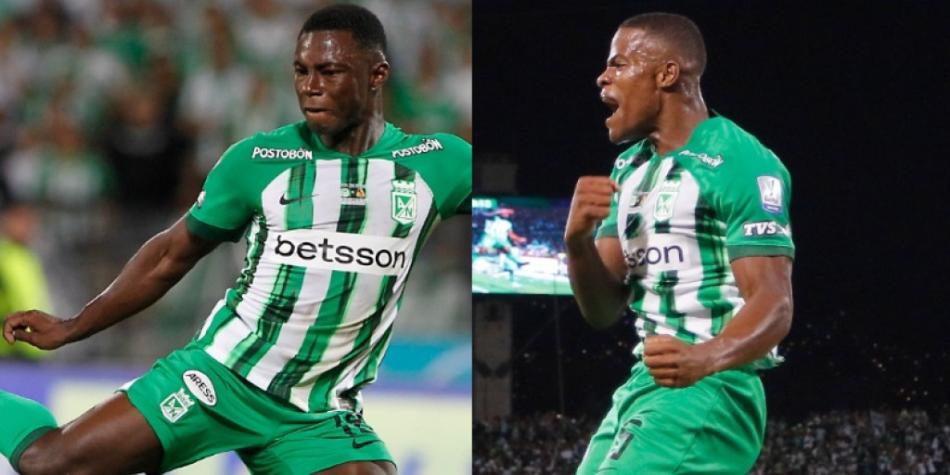 Román e Hinestroza, campeones en Atlético Nacional