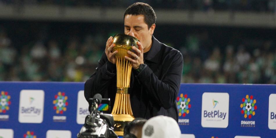 Efraín Juárez, entrenador de Atlético Nacional