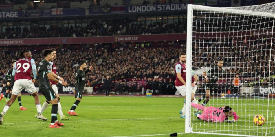 Luis Díaz, West Ham vs Liverpool