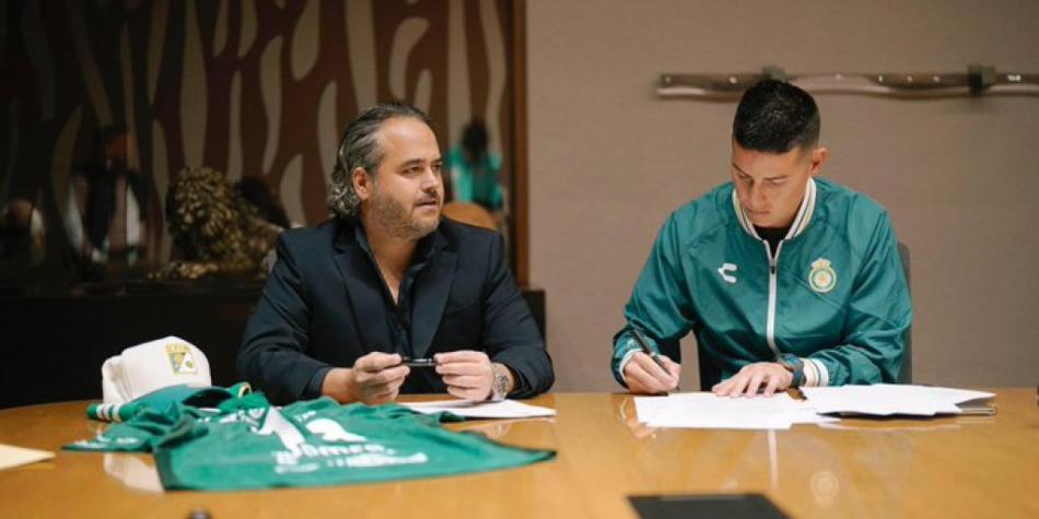 James Rodríguez en León
