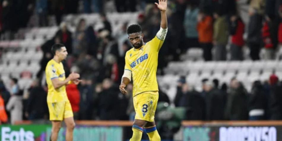 Jefferson Lerma con Crystal Palace