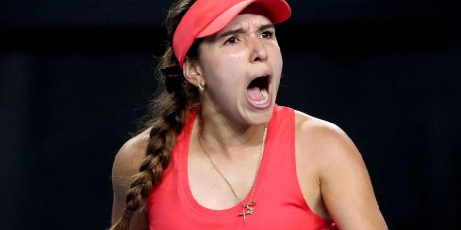 Camila Osorio en el Abierto de Australia