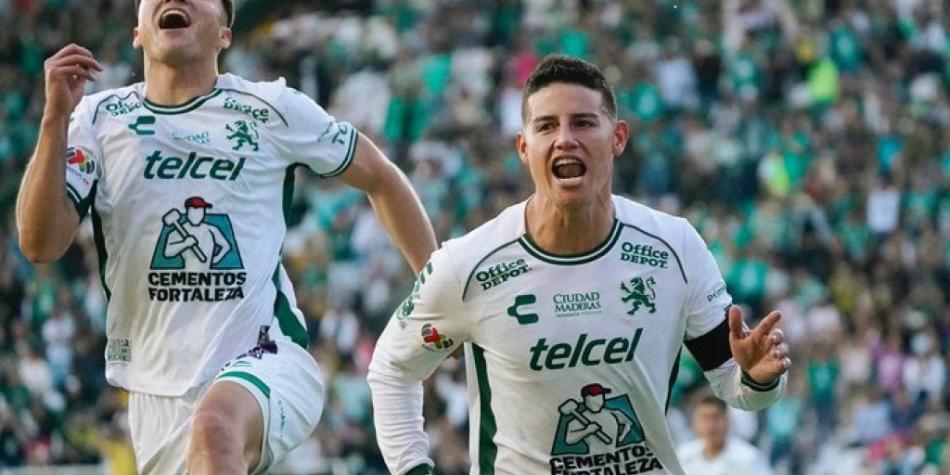 James Rodríguez en Club León