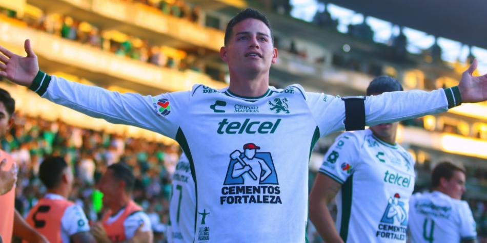 James Rodríguez en Club León