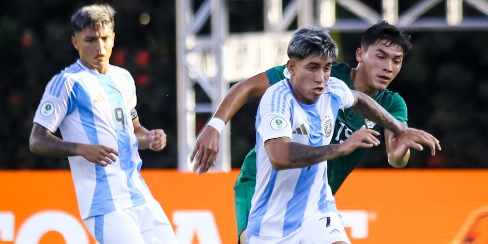 Argentina vs Bolivia en Sudamericano Sub-20