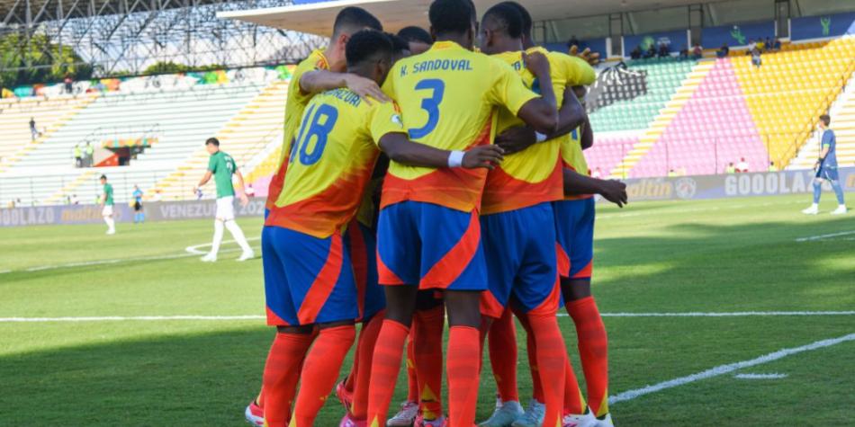 Selección Colombia en el Sudamericano Sub-20