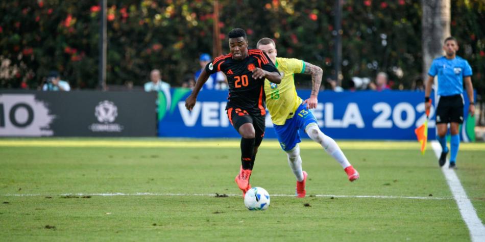Colombia vs Brasil Sub-20