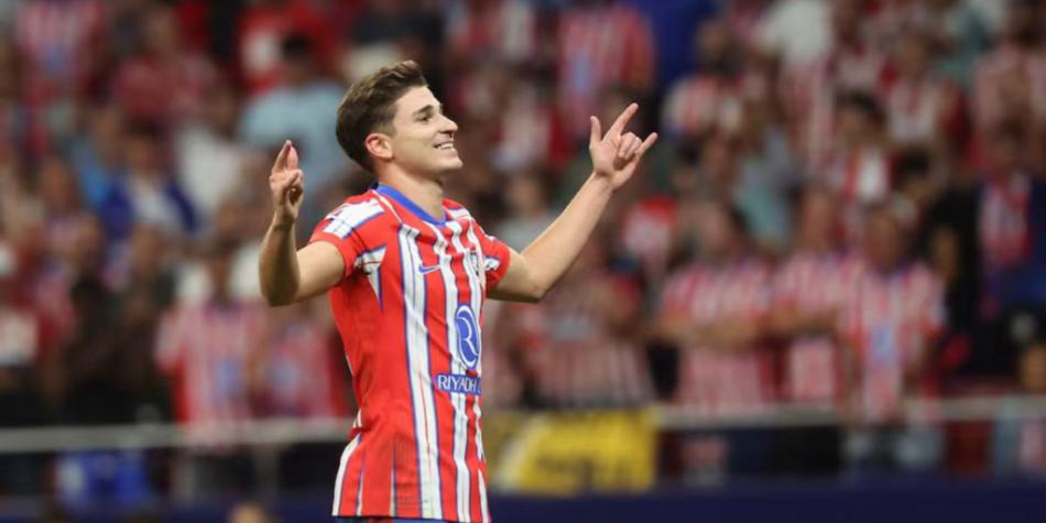 Julián Álvarez con Atlético de Madrid