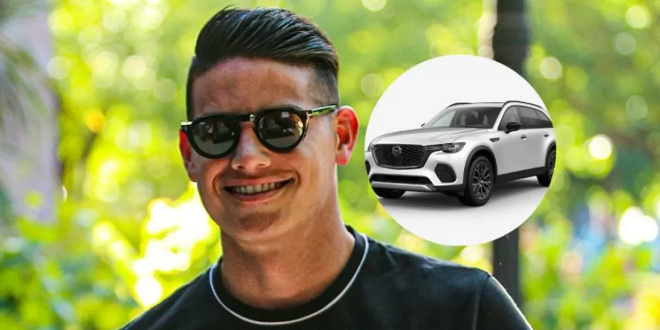 Automóvil de James Rodríguez