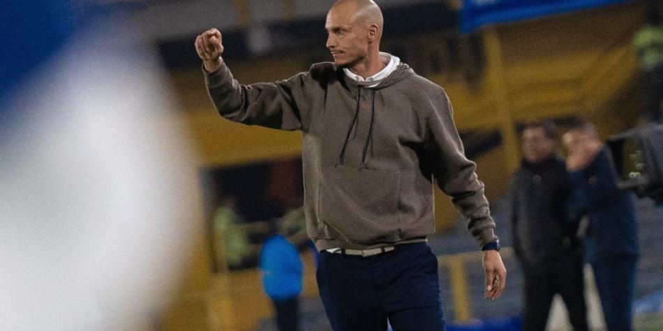 David González, entrenador de Millonarios