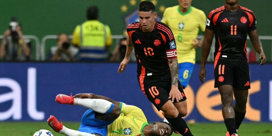 James Rodríguez - Brasil vs Colombia