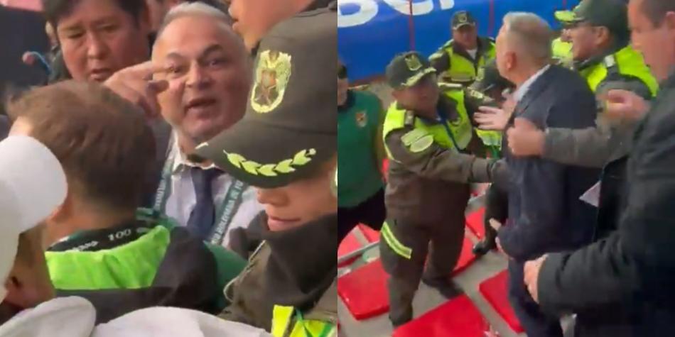 Pelea Presidente FBF