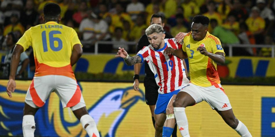 Colombia vs Paraguay en Eliminatorias 2026