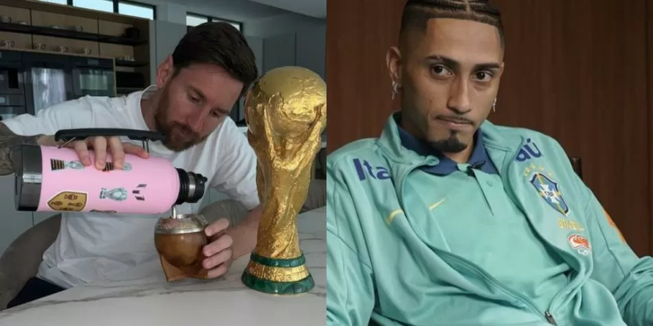 Messi y Rapinha