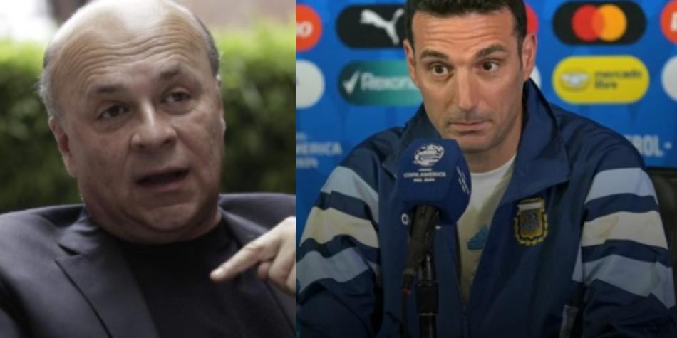 Vélez y Lionel Scaloni