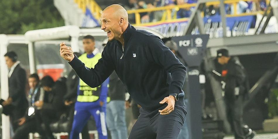 David González, entrenador de Millonarios