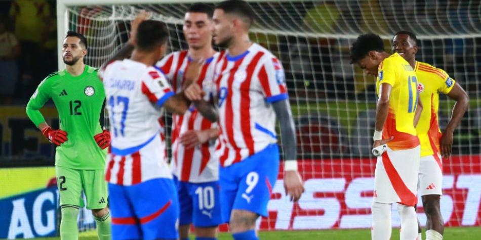 Colombia vs Paraguay en Eliminatorias 2026