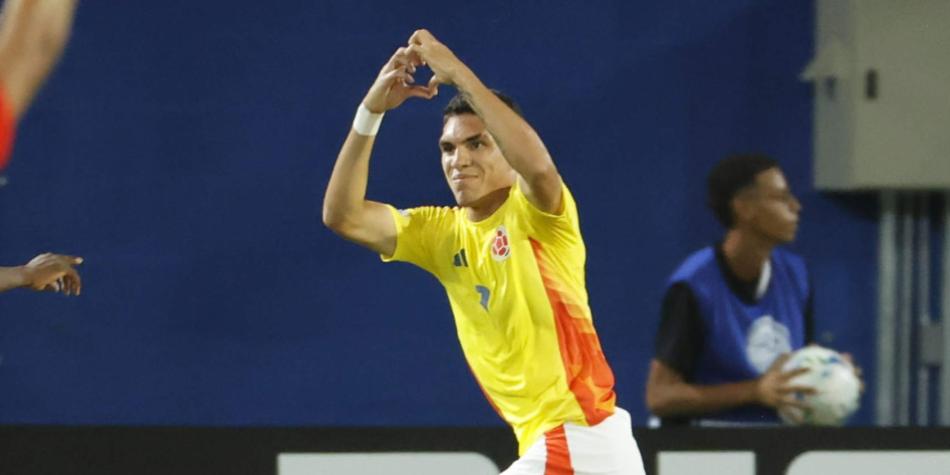 Santiago Londoño, en Selección Colombia Sub-17