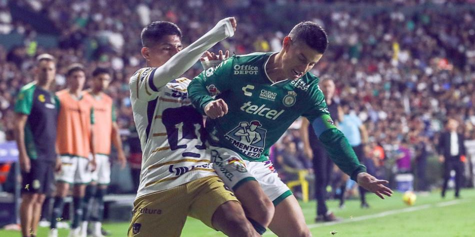 James Rodríguez en León vs Pumas