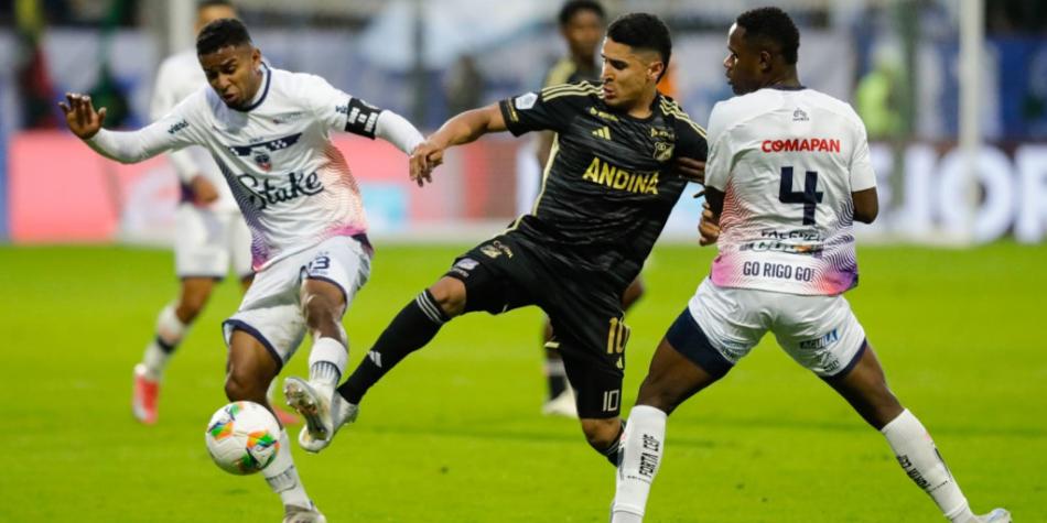 Daniel Cataño en Fortaleza vs Millonarios