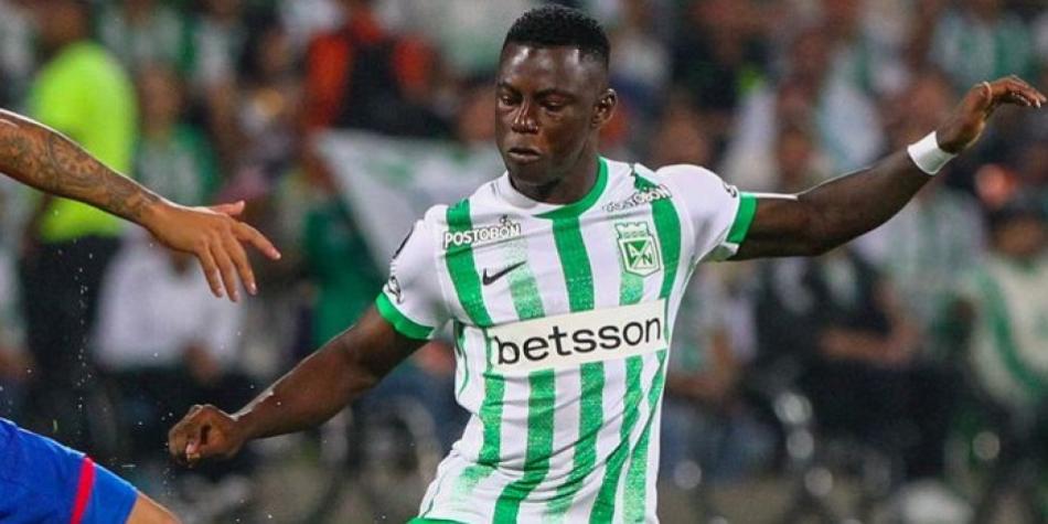 Marino Hinestroza, jugador de Atlético Nacional